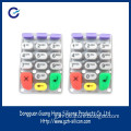 Made in Taiwan silicone rubber gaming keyboard silica gel keypad for remote controller
